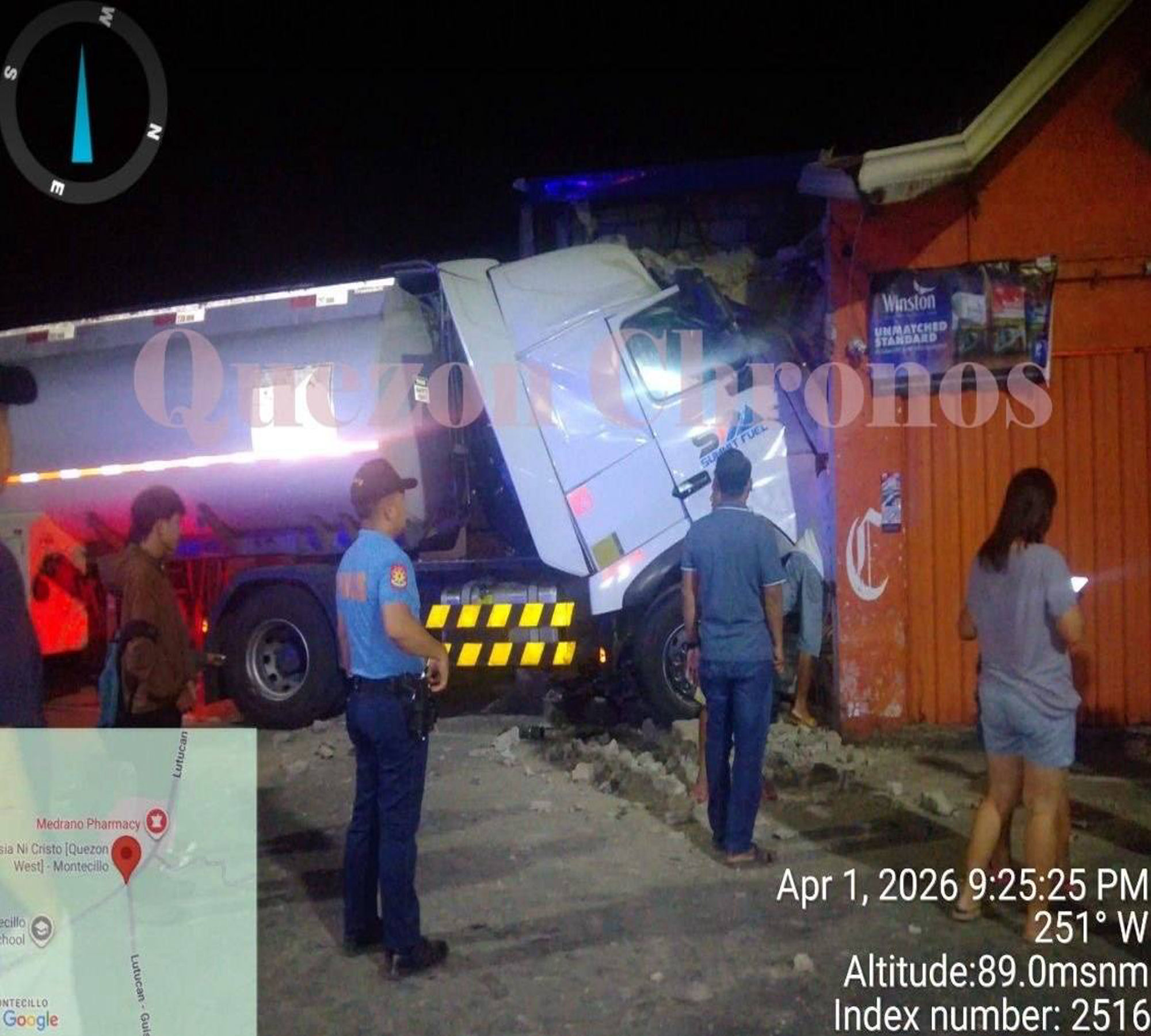Gas tanker crash leaves one dead in Sariaya — Are roadside communities at greater risk?