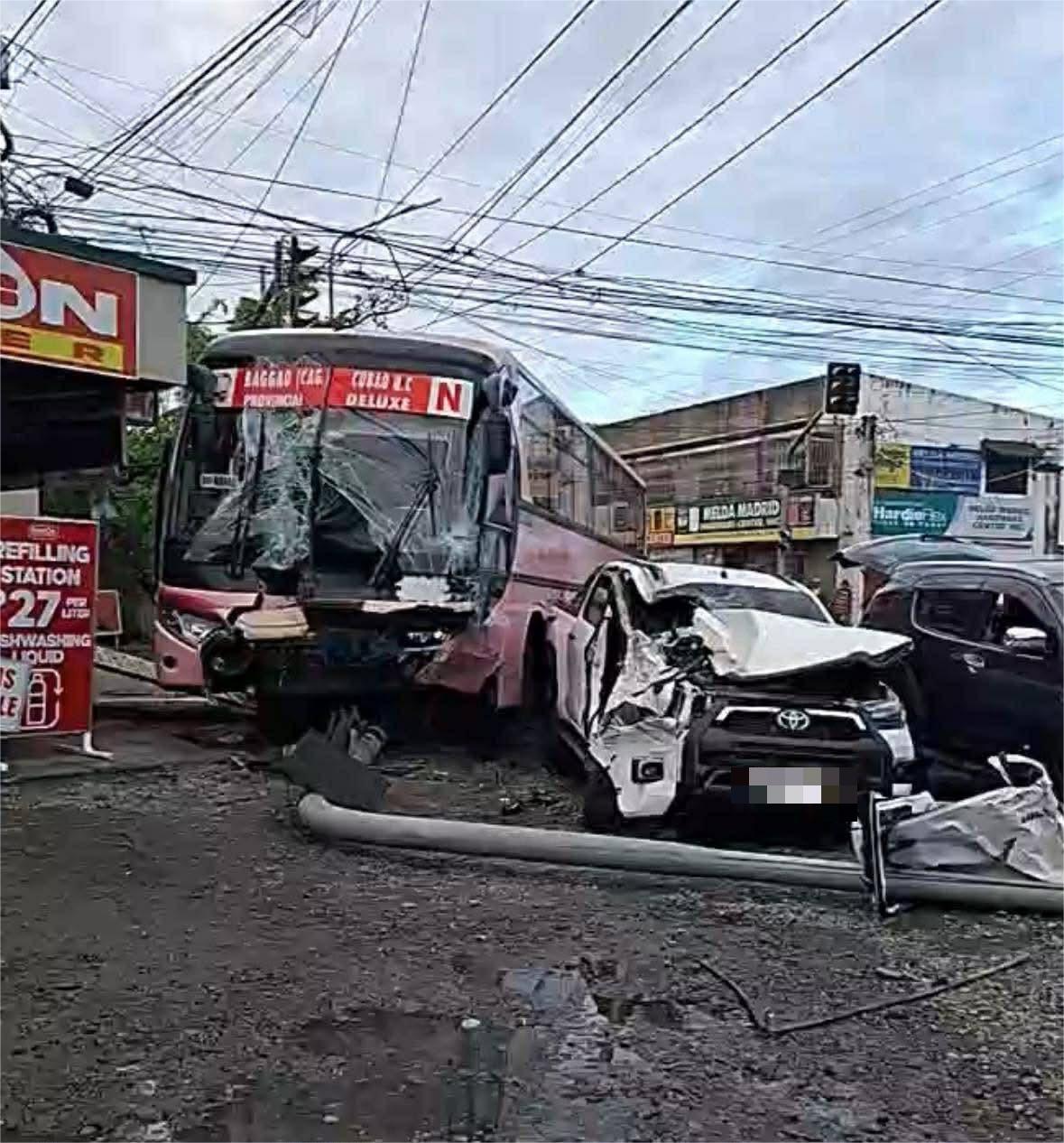 Early morning collision reported along diversion road in Tuguegarao City