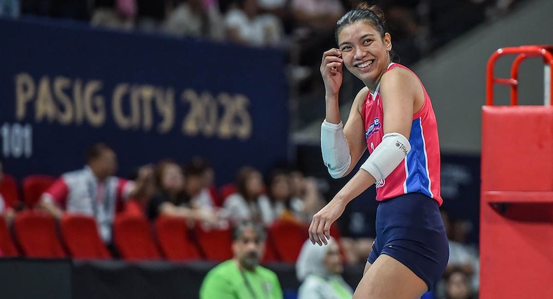 Alyssa Valdez, balik international stage, pinangunahan ang Creamline sa AVC Champions League panalo