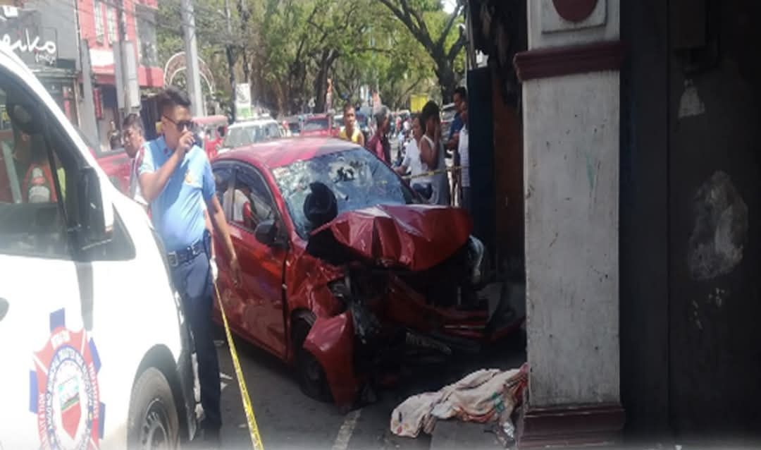 Couple, 2 others killed after speeding car crashes into motorcycle, bakery in Rizal