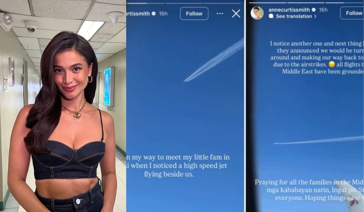 Anne Curtis, muntik nang maipit sa gitna ng giyera; flight pa-Dubai, sapilitang pinabalik sa Italy!