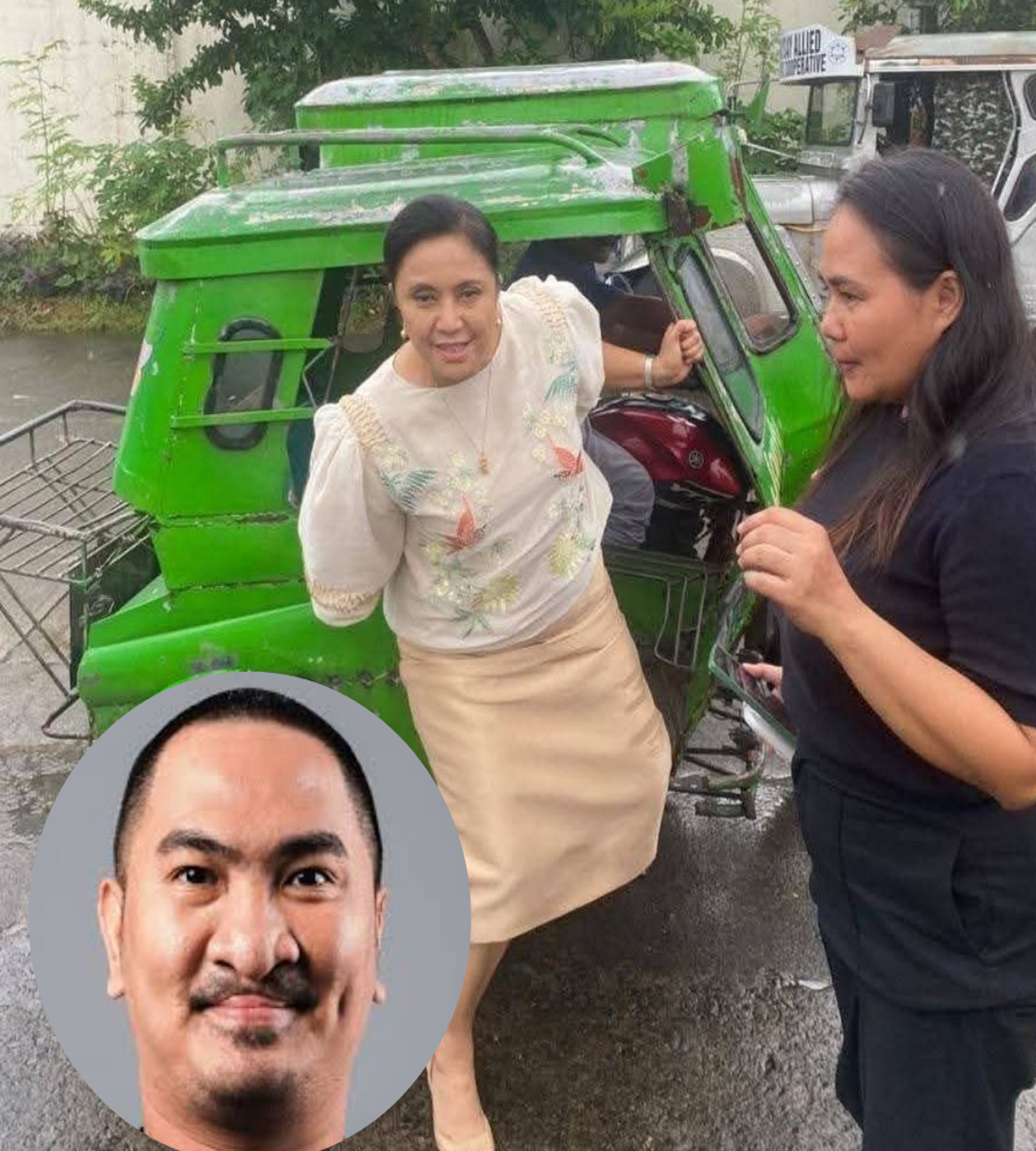 Tricycle photo of Leni Robredo goes viral — Authentic moment or political optics?