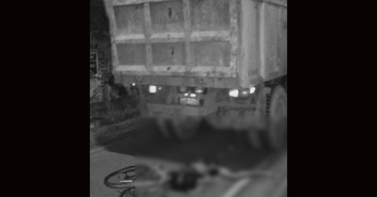 14-anyos na nagbibisikleta, patay matapos mabangga ng dump truck sa QC