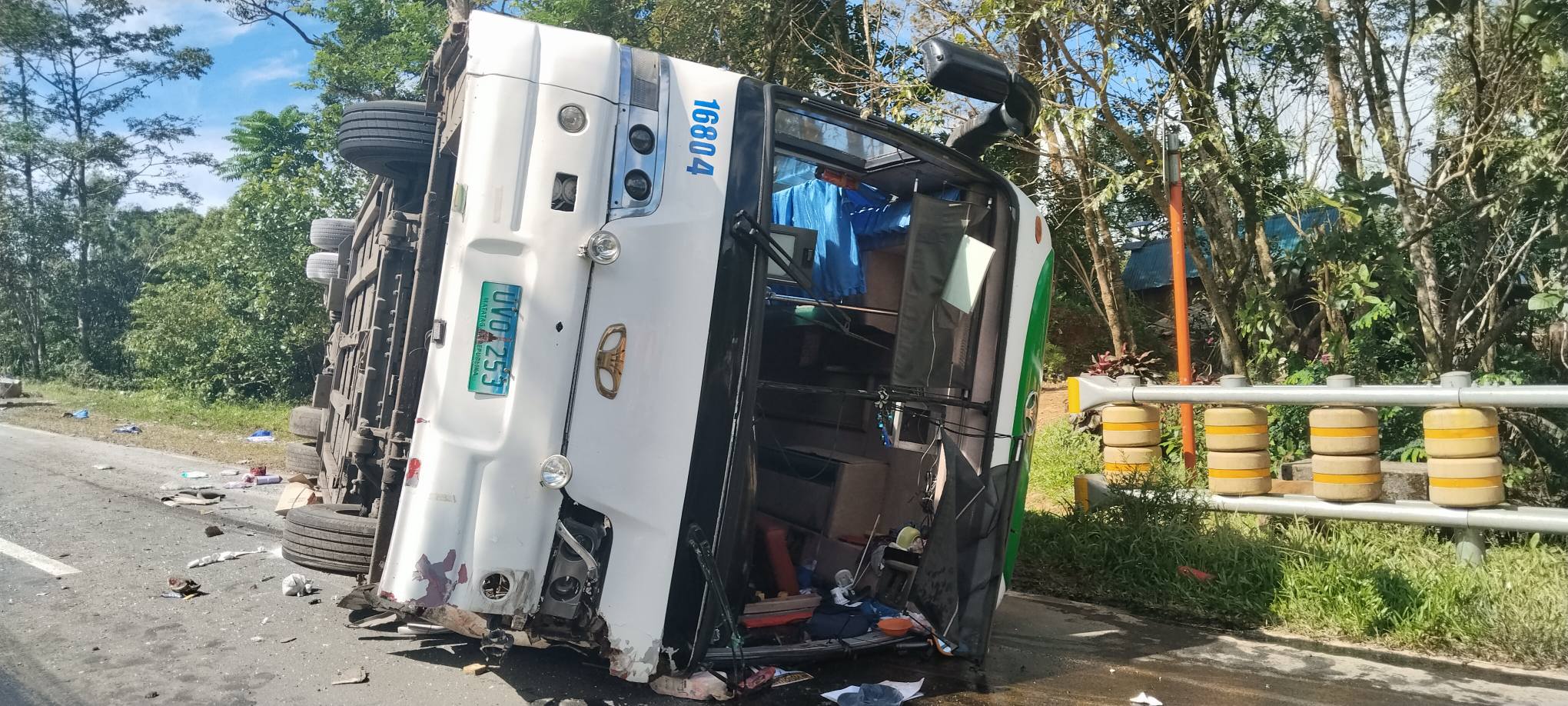 Youth excursion ends in tragedy after bus crashes in Infanta, Quezon