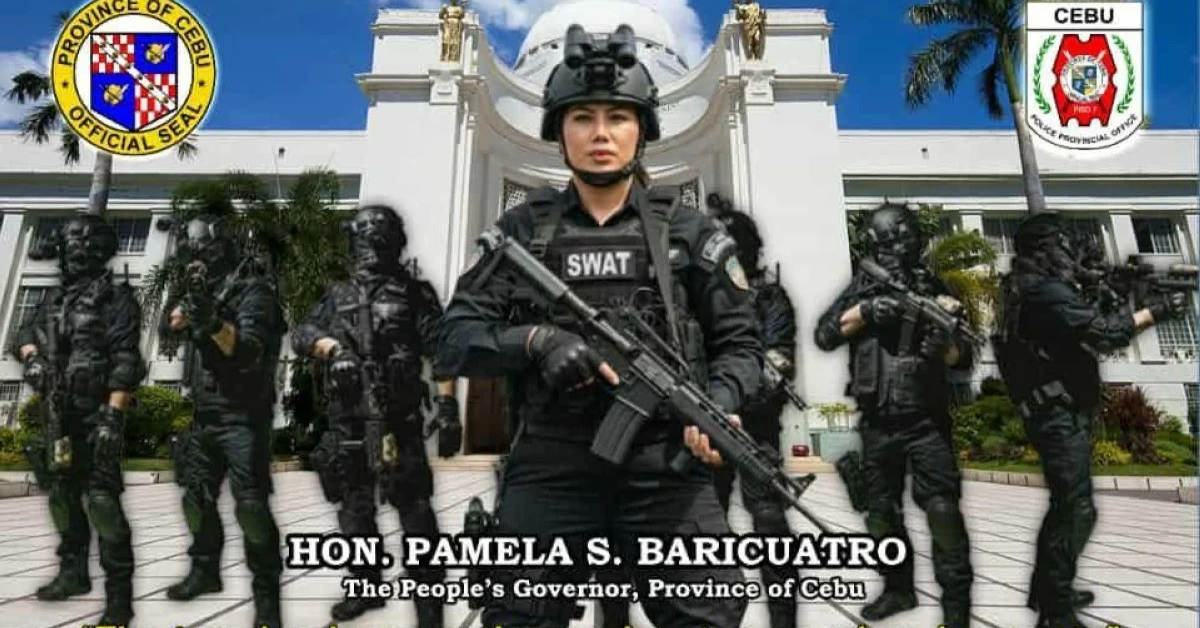 Cebu Gov. Baricuatro sinampahan ng reklamo dahil sa umano’y AI SWAT photo