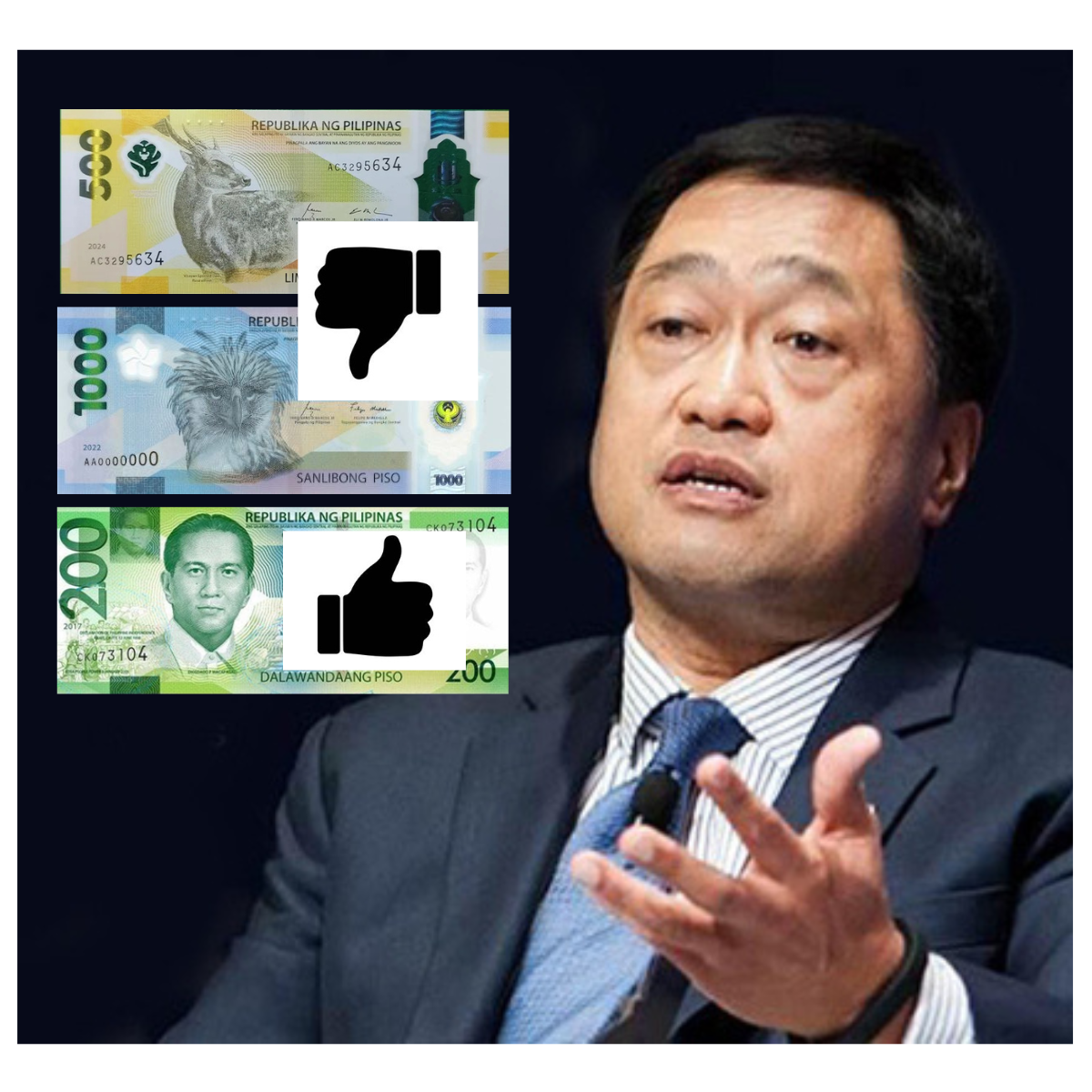 Panukalang tanggalin ang 1000 at 500 bill upang makatulong laban sa korapsyon