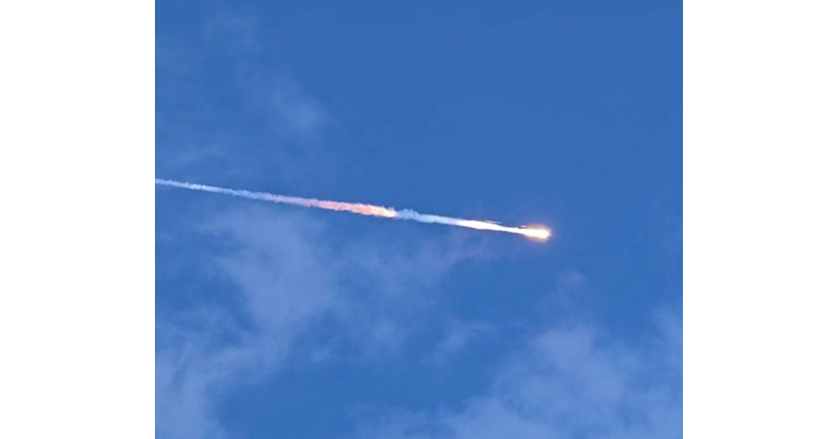 Philippine Navy spots suspected Chinese rocket crossing Palawan airspace