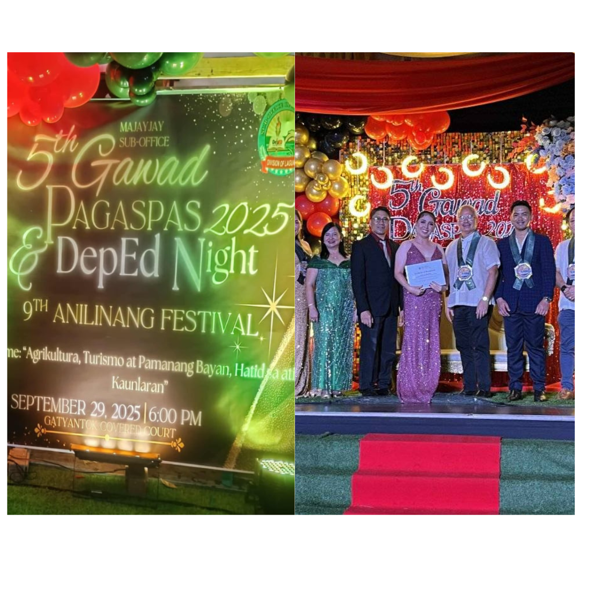 DepEd Night sa Majayjay, mga Guro bida sa pagdiriwang ng World Teachers’ Day at 5th Pagaspas Award