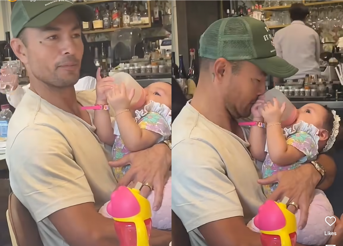 Derek Ramsay, muling nakita kasama ang anak na si Liana matapos isyu ng ‘no-show’ sa birthday party