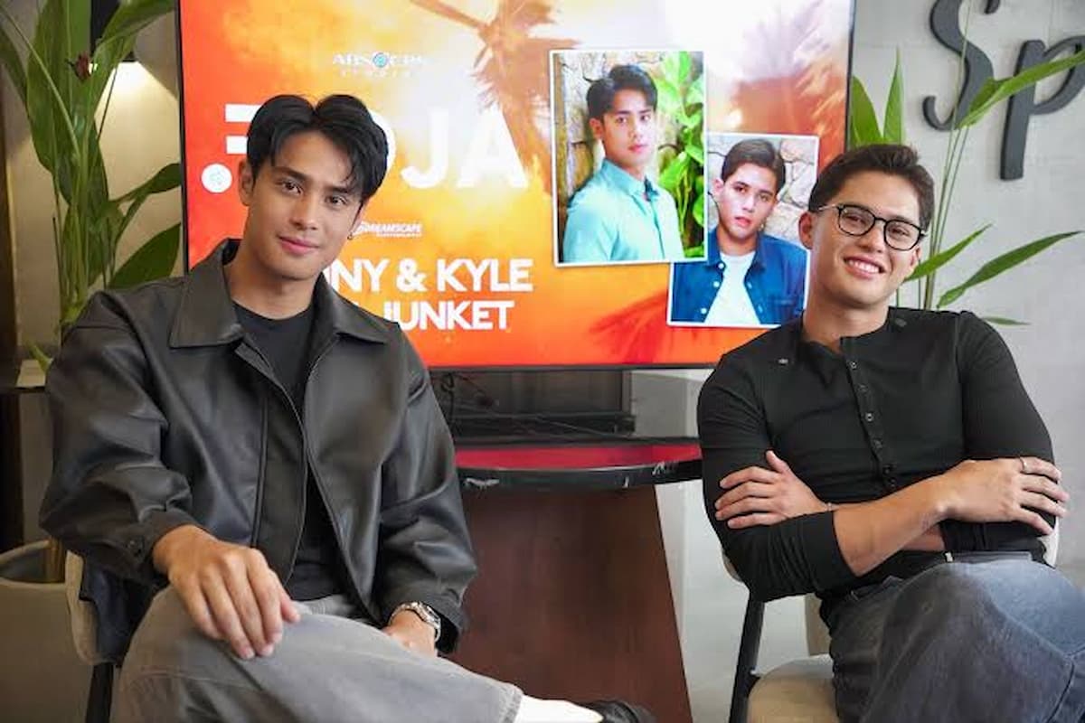 Donny Pangilinan at Kyle Echarri, nagkasakitan sa taping ng bagong seryeng 'Roja'