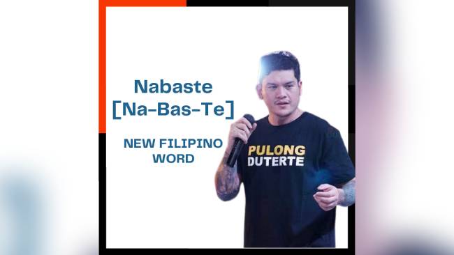 Bagong Salitang Filipino, usap-usapan sa social media "Nabaste"
