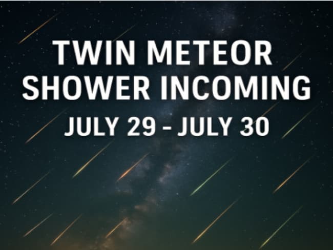 Gabi ng Ginto't Liwanag: Sabay na Meteor Shower, Masisilayan sa Hulyo 29–30, 2025