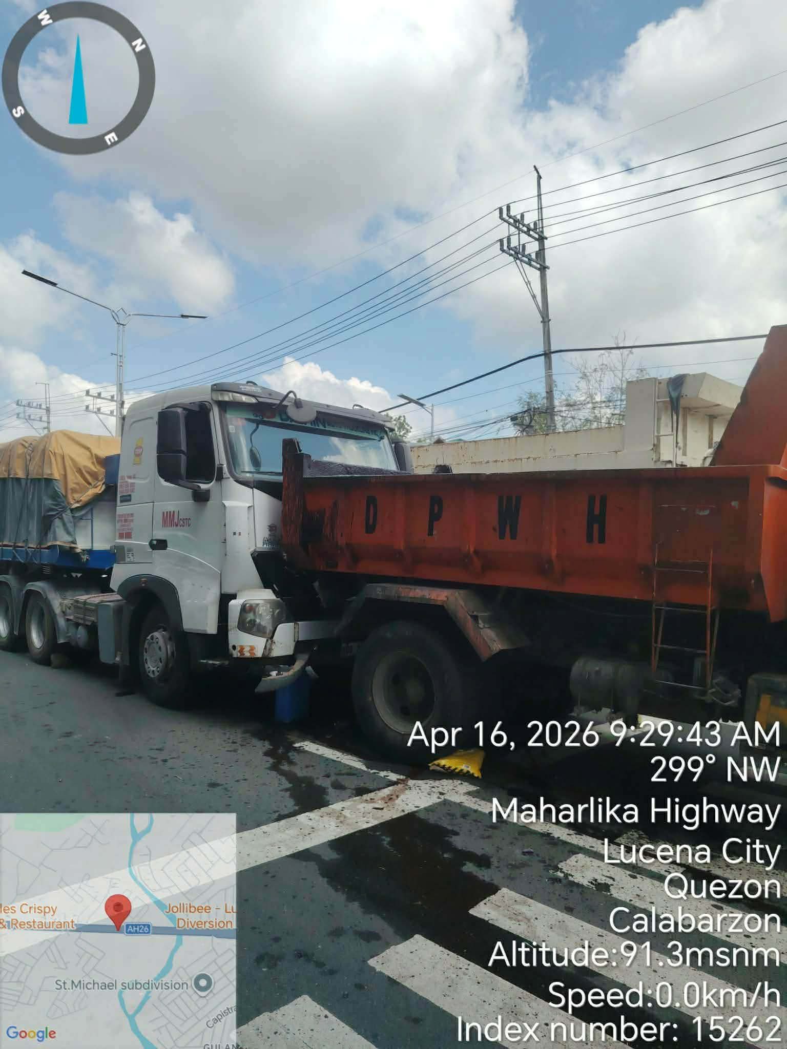 DPWH worker killed after trailer truck hits parked vehicle in Lucena — Road tragedy or preventable negligence?