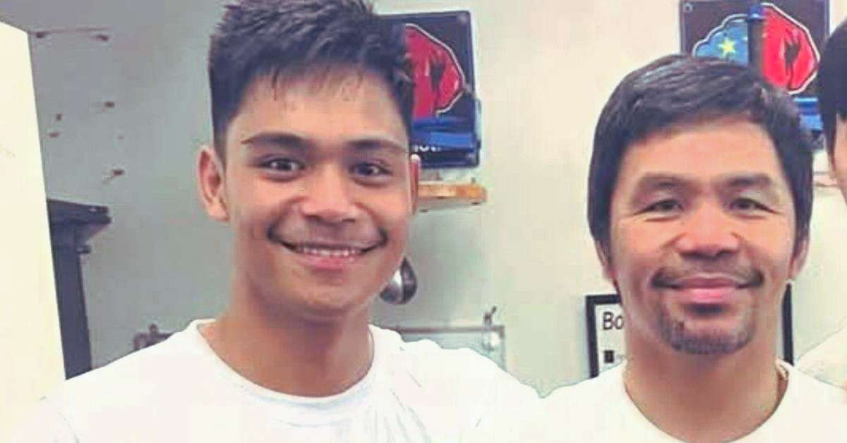 Anak ni Pacquiao umatake! Eman Bacosa wala pa ring talo