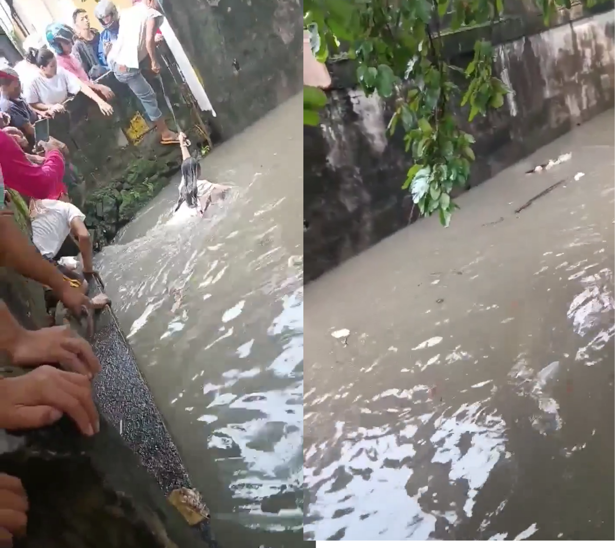 Estudyante, nasagip matapos mahulog sa creek sa Pasong Tamo, Quezon City