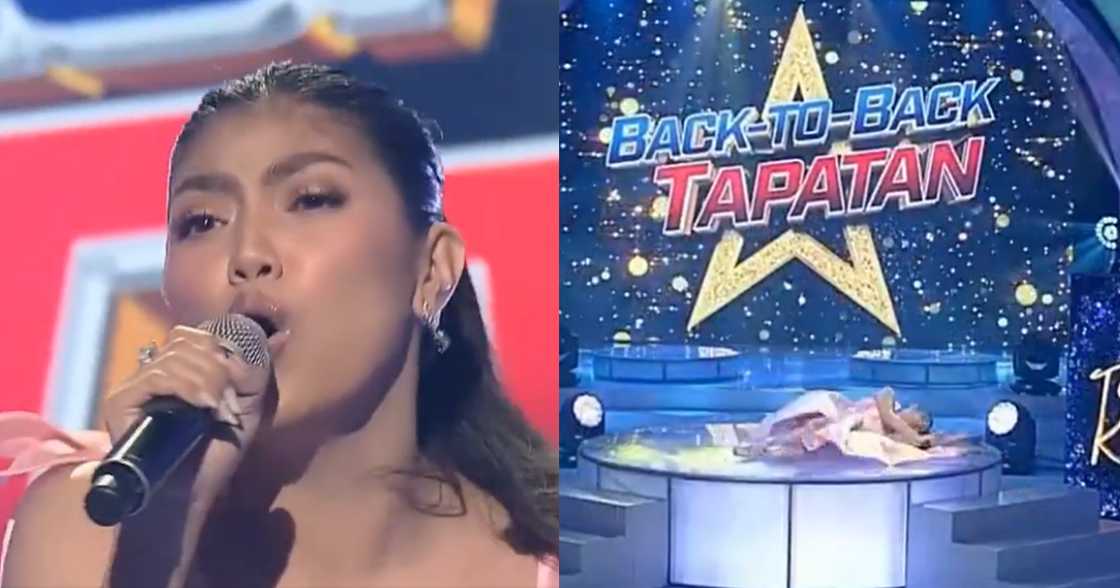 Tiktoclock contestant na si Eula Bautista, biglang bumagsak habang nagpe-perform sa Tanghalan ng Kampeon
