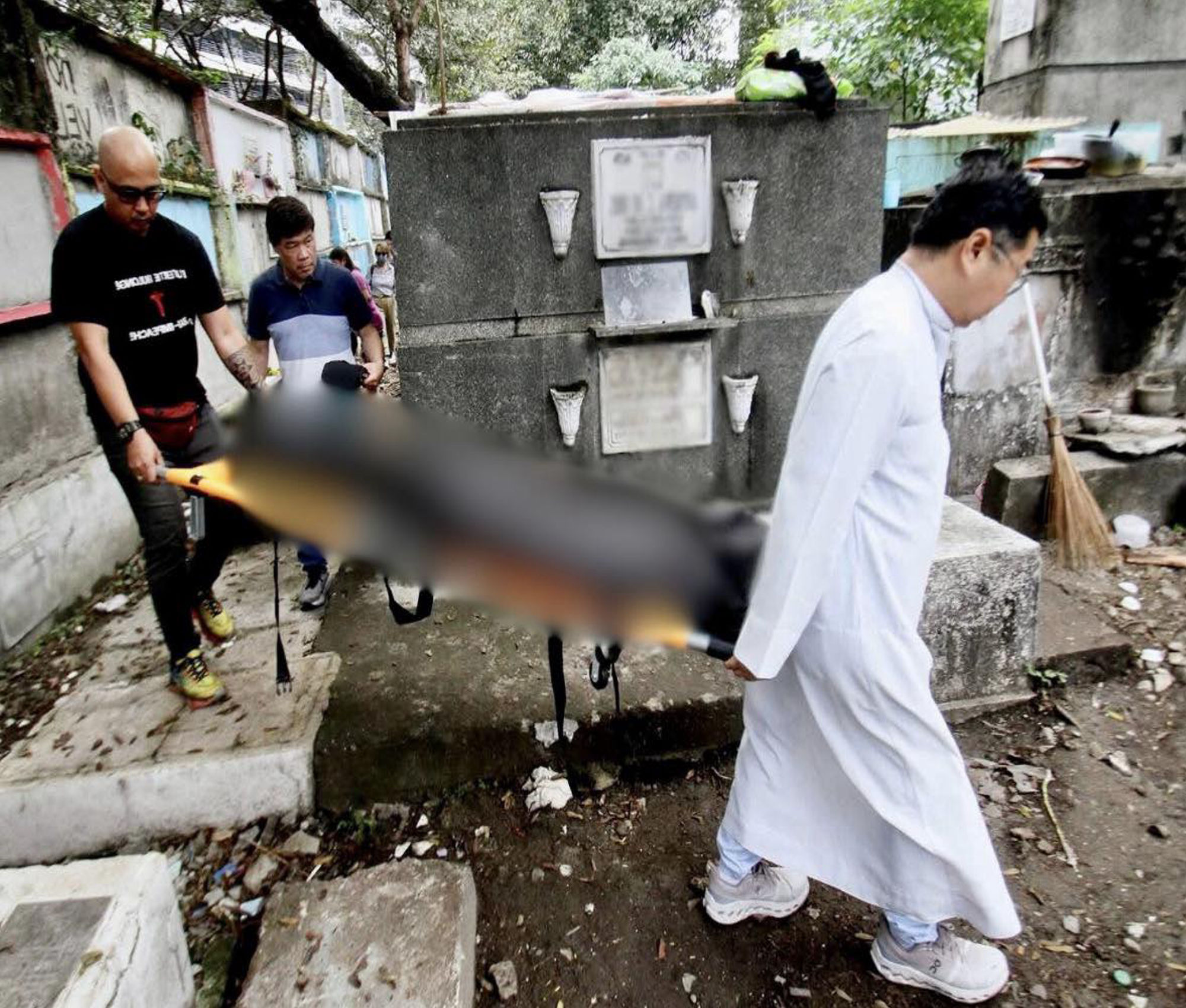 Father Flavie leads another exhumation of alleged EJK victims — A quest for justice or symbolic gesture?