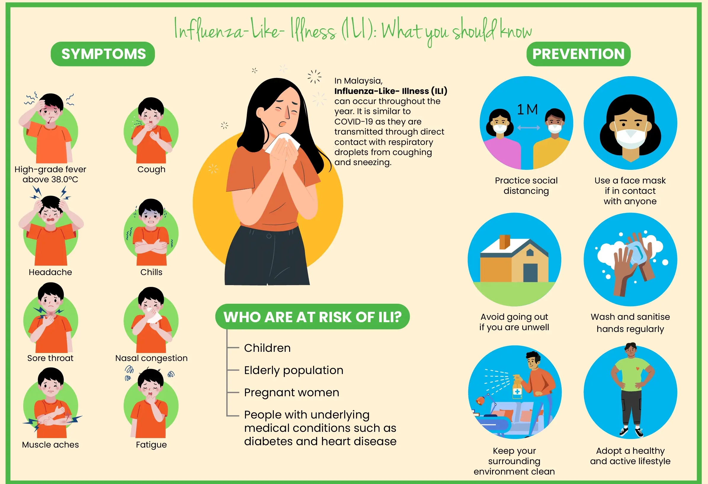 Doh nilinaw: pagtaas ng flu-like illnesses ay bahagi ng pana-panahong sakit, hindi outbreak