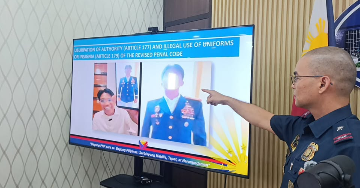 NAPOLCOM to charge Francis Leo Marcos over police uniform stunt — Free expression or blatant disrespect?