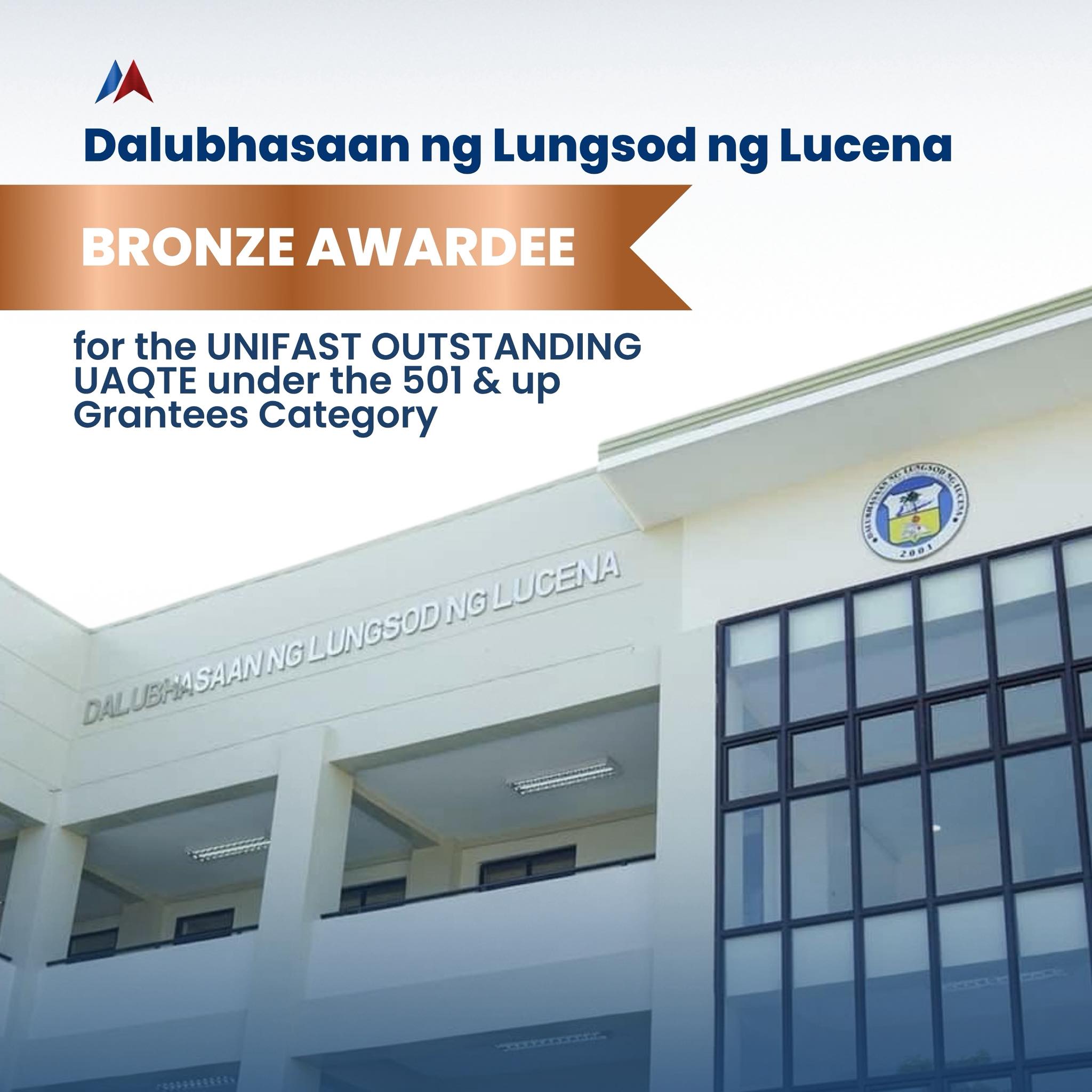 Dalubhasaan ng Lungsod ng Lucena, pinarangalan ng CHED Region IV sa 2025 ‘Gawad Parangal’