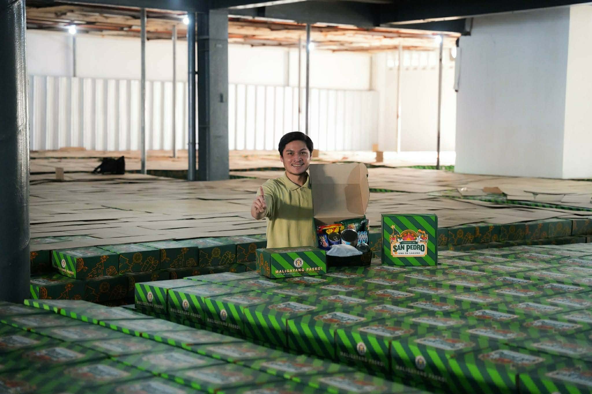 Pamaskong handog 2025 ng San Pedro City, sinimulan na ang pamamahagi ngayong araw