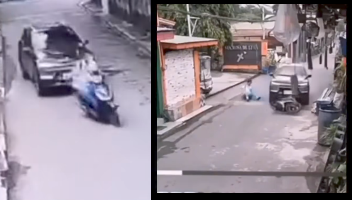 Estudyante hinabol at nabangga ng electric car sa Teresa, Rizal