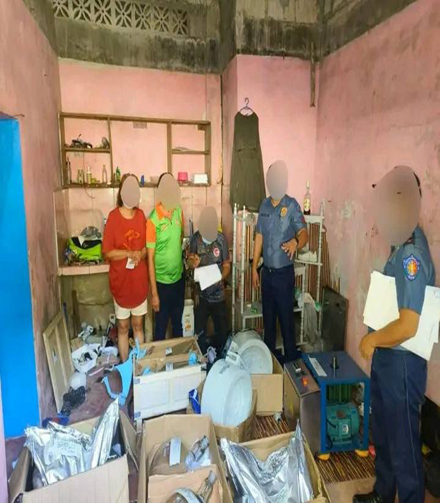 Illegal drug laboratory materials worth ₱10.5 million seized in North Caloocan