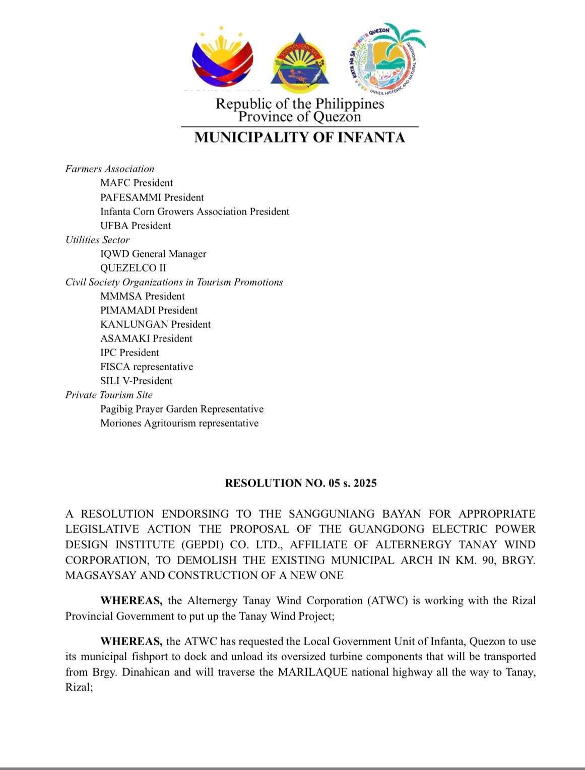 Tingnan: Infanta, magtatayo ng bagong ‘welcome arch’ sa boundary ng Quezon-Laguna nang walang gastos sa bayan