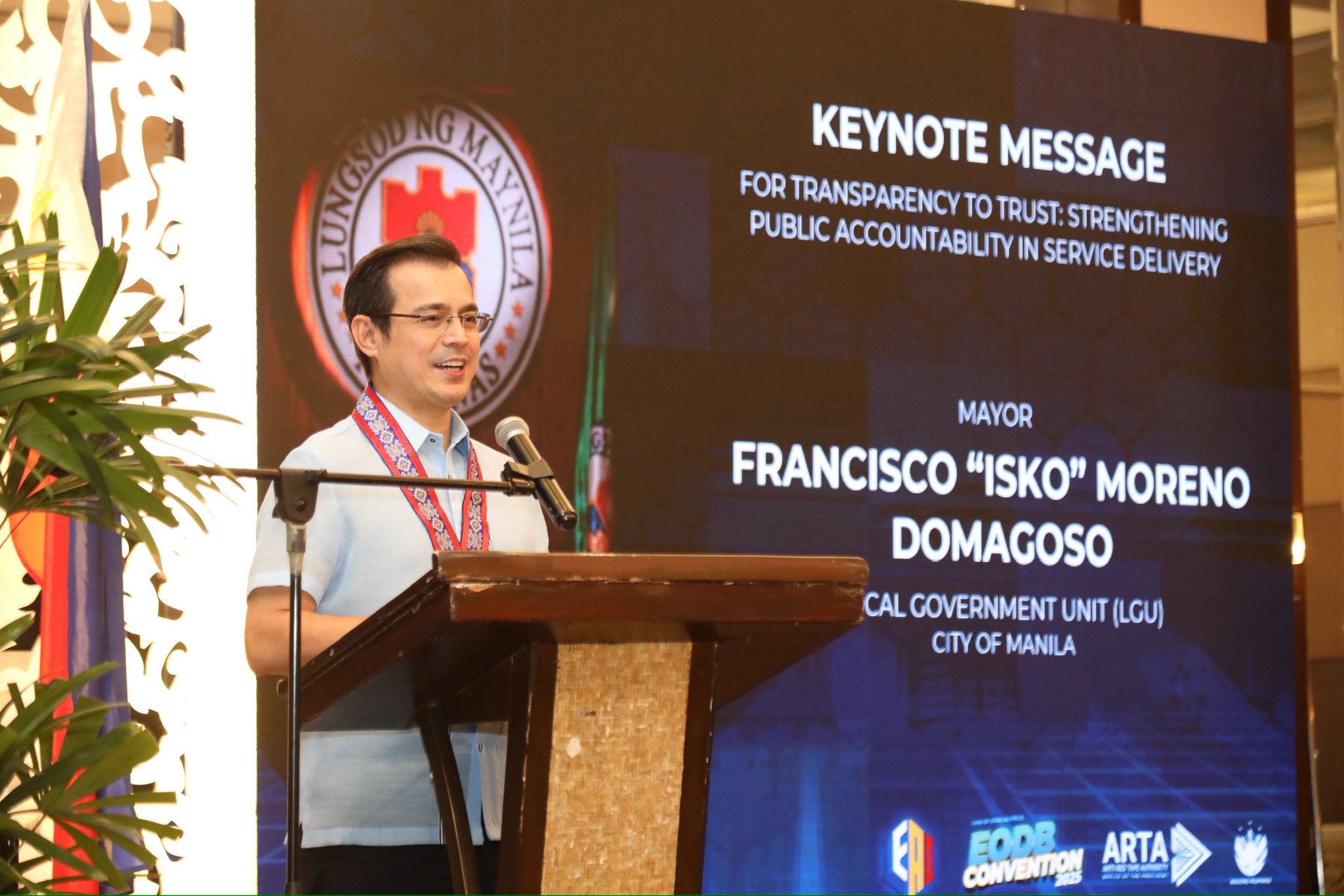 ‘To end corruption, eliminate human discretion’ — Pahayag ni Mayor Isko sa Annual Ease of Doing Business (EODB) Convention