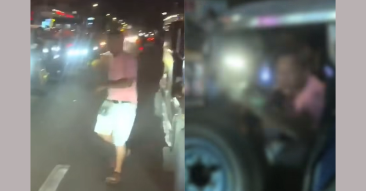 Jeepney driver blocks lane, mocks motorist in Cainta— discipline missing, ego driving?