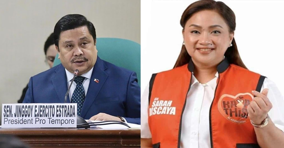 Jinggoy Estrada hinamon si Sarah Discaya na pangalanan ang contact niya sa  DPWH | Diskurso PH