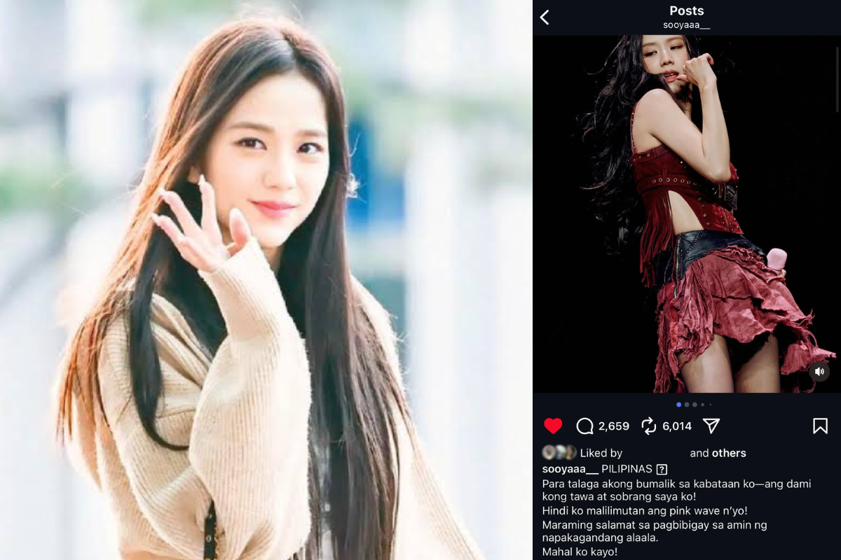 ‘Sobrang saya ko!’ Jisoo kinilig sa Pinoy BLINKS