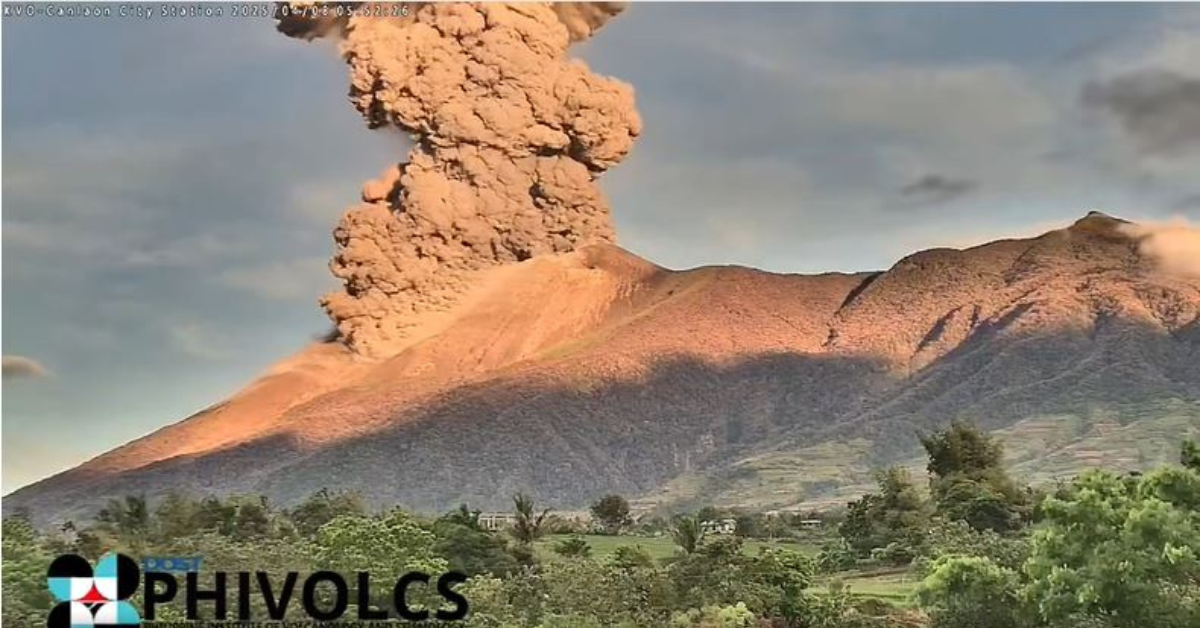 Bulkang Kanlaon pumutok; Alert Level 3 nanatiling nakataas 