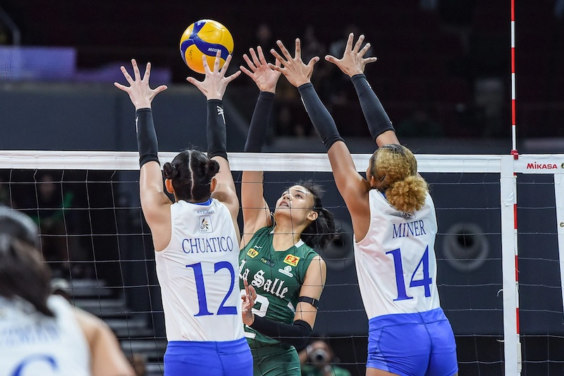 La Salle Patuloy ang Paghahari Laban sa Ateneo sa UAAP Women’s Volleyball