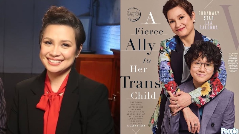 Lea Salonga, buong pagmamalaking sinusuportahan ang transgender na anak sa magazine interview