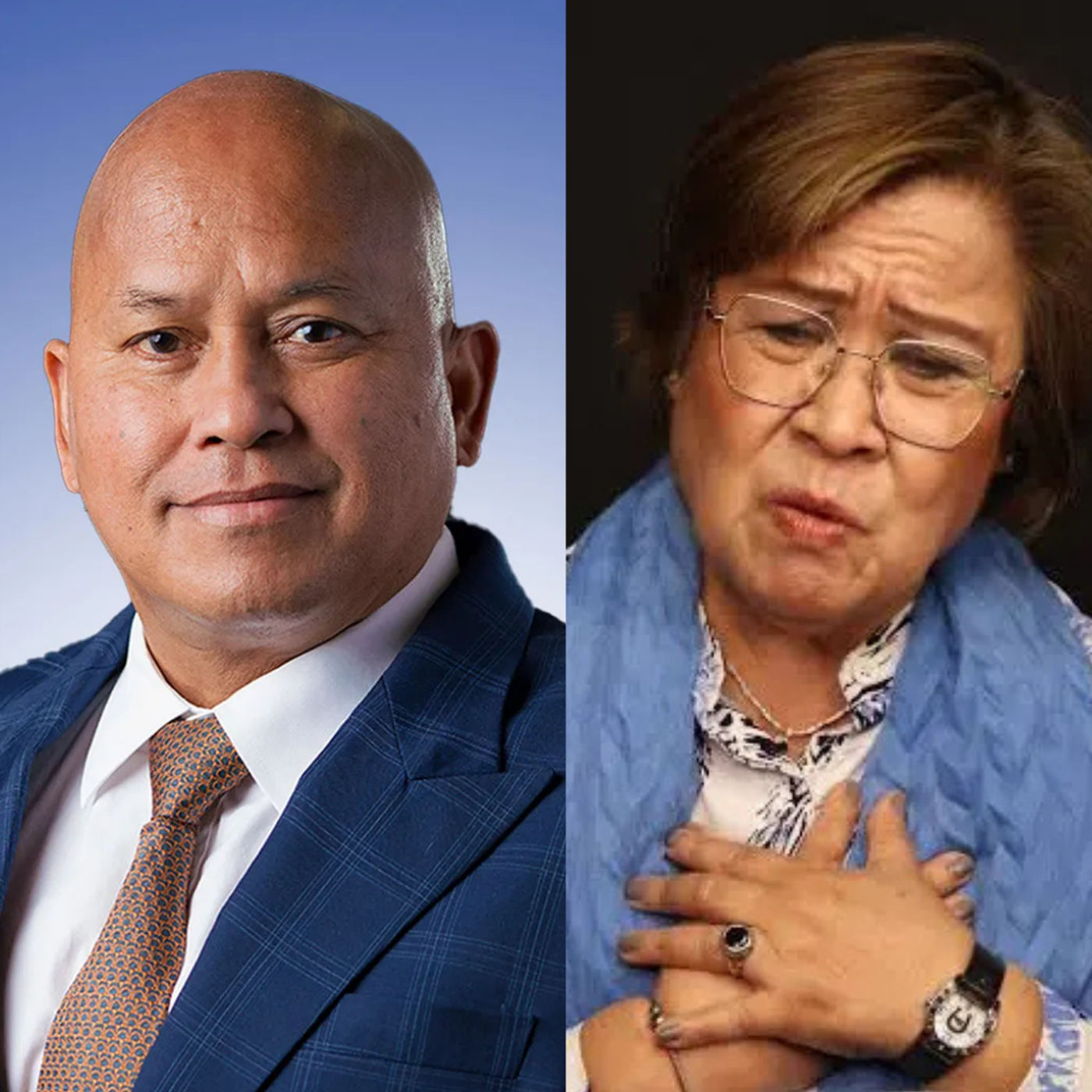 De Lima pushes back against comparison to Dela Rosa — Is running away the same as being forced away?