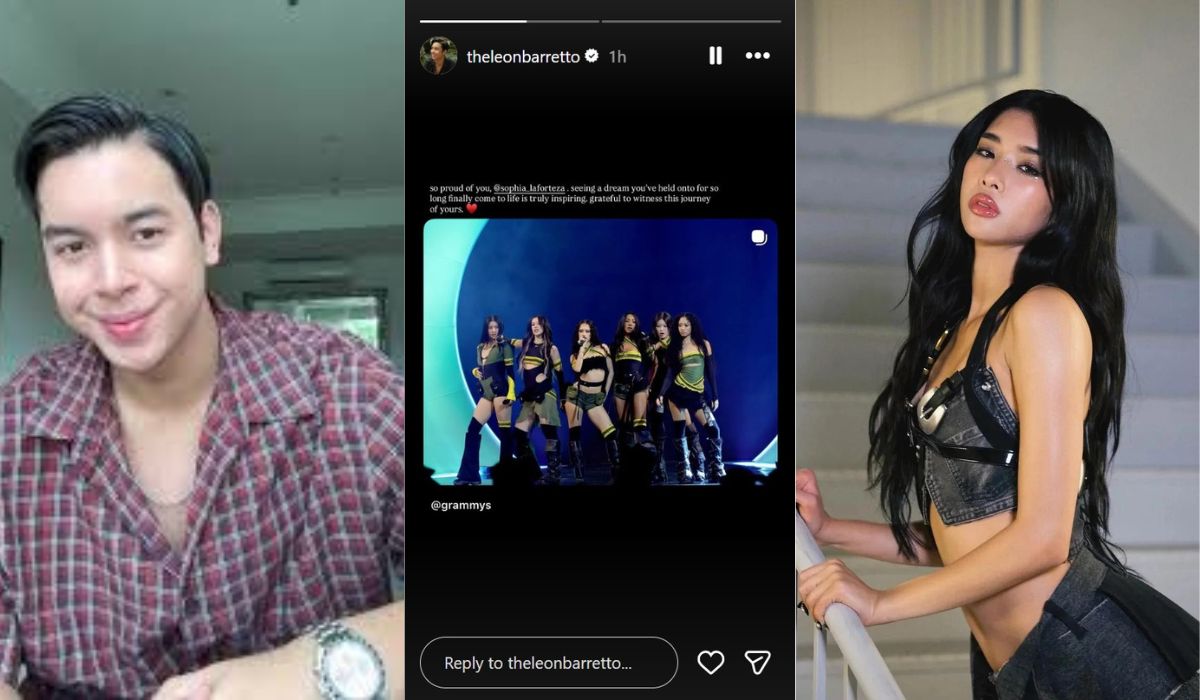 Leon Barretto expresses pride in Sophia Laforteza as KATSEYE debuts at Grammy Awards