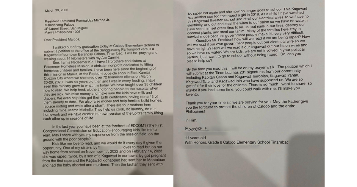 Man accused in viral plea to Marcos already detained — What happens next?