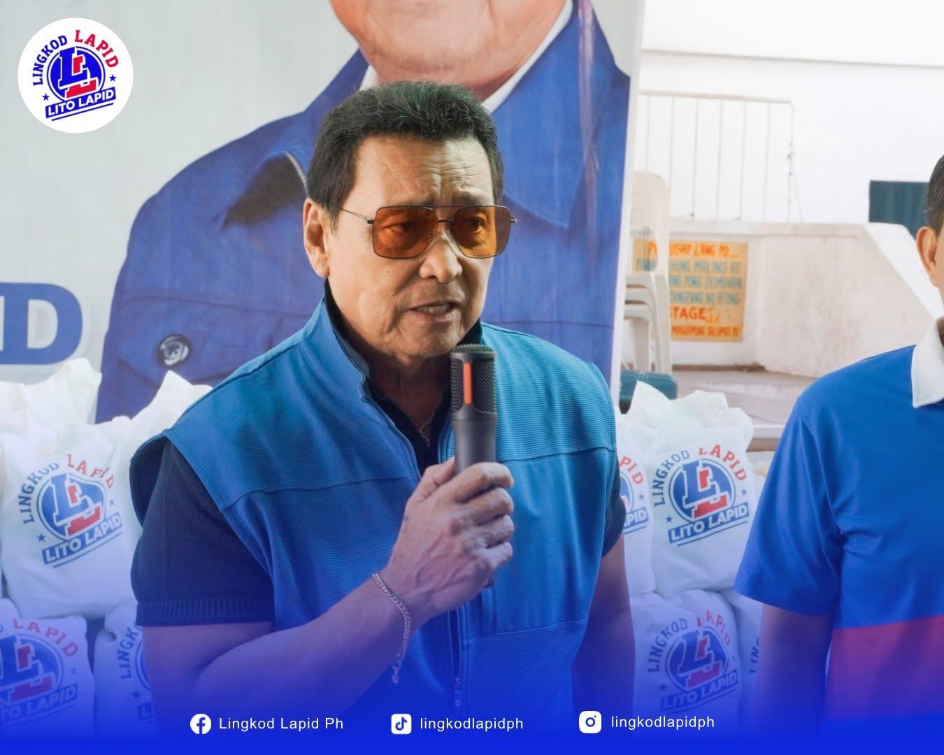 ‘Kahit po Barangay Captain lang, hindi po ako qualified’ — Pag-amin ni Sen. Lito Lapid, dahil kulang umano ang kanyang pinag-aralan