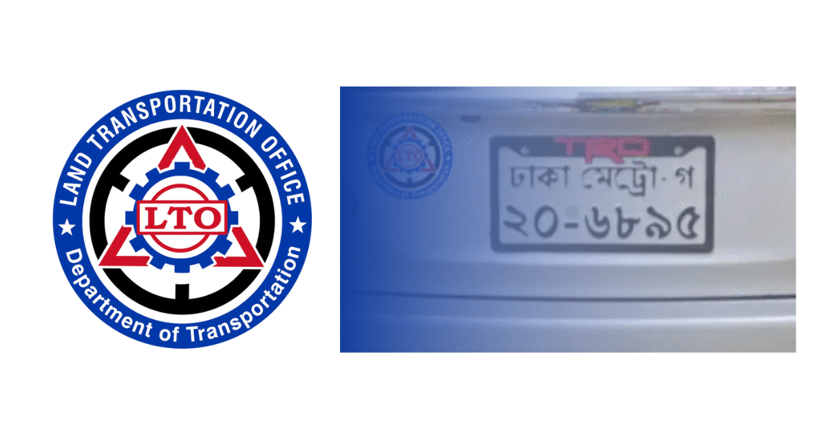 Driver na tinakpan ang plaka para umiwas sa NCAP, kakasuhan