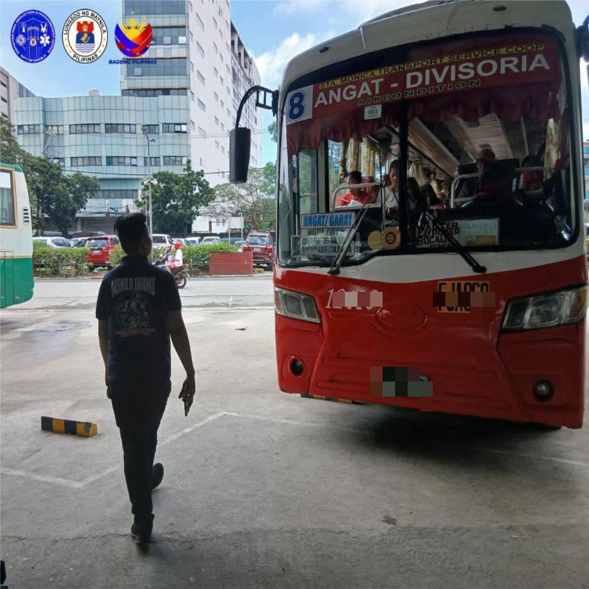 Tingnan: Manila City DRRMO, nag-inspeksyon sa mga bus terminal bilang paghahanda sa Christmas rush