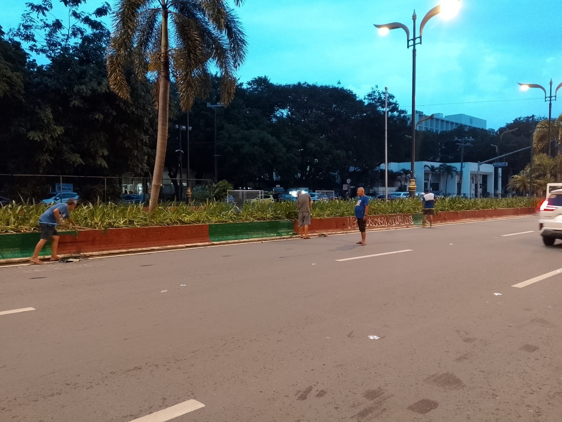 Balik Ganda: Lugar na nadungisan matapos ang rally noong nakaraang linggo sa Maynila, napinturahan na