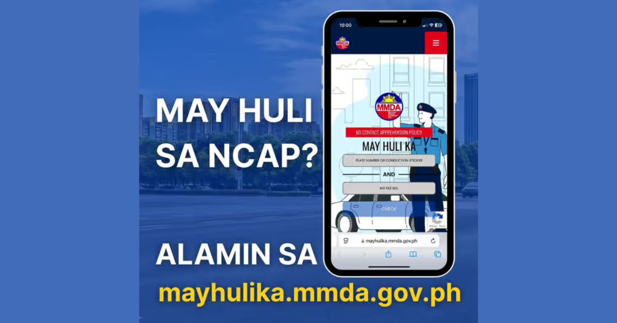 MMDA inilunsad ang “May Huli Ka” website para sa traffic violations