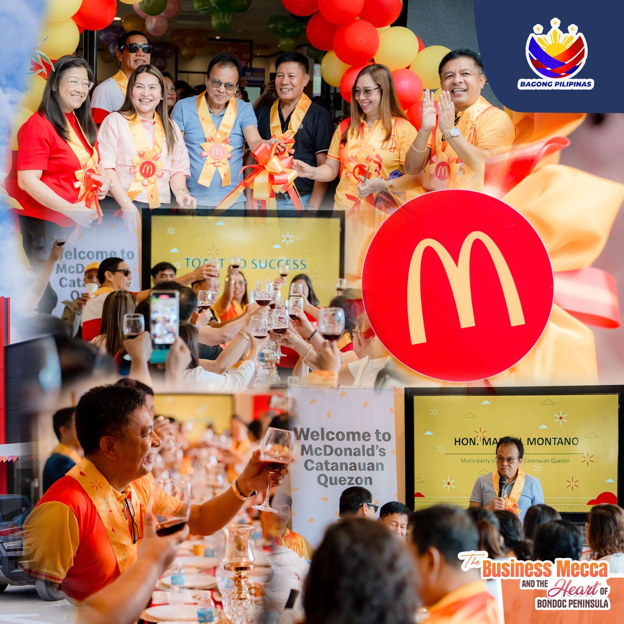 Bagong McDonald’s, binasbasan sa Catanauan — Grand opening, gaganapin sa Oktubre 17, 2025