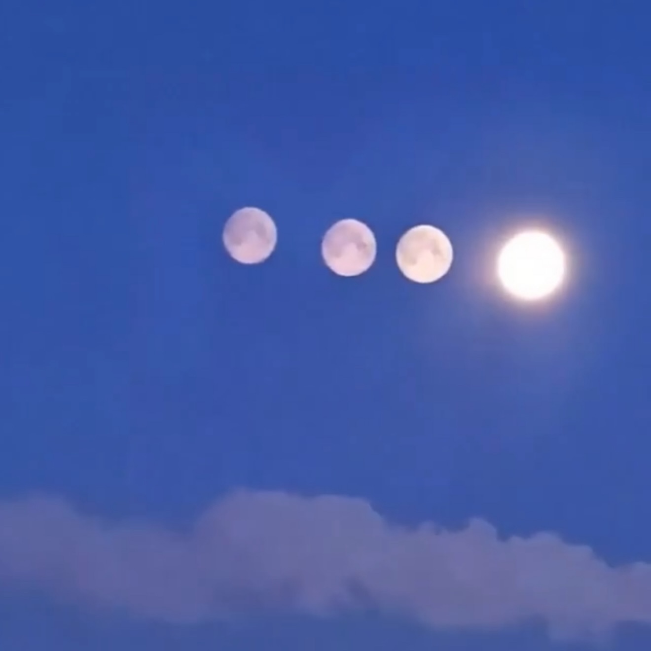Four moons over St. Petersburg?