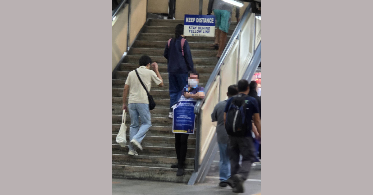 DOTr apologizes after MRT-3 staff made to hold tarpaulin signs — Bad management or deeper rot?