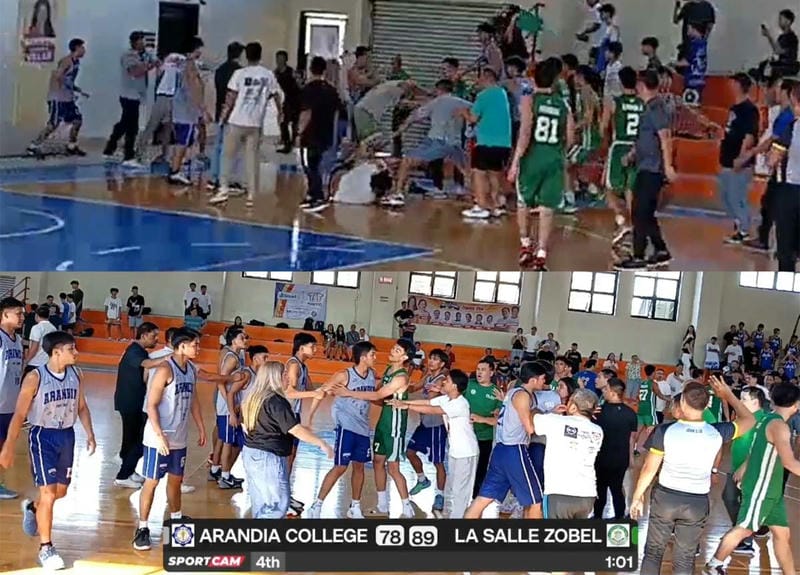 La Salle-Zobel at Arandia, Nagrambulan sa NBTC Semifinals