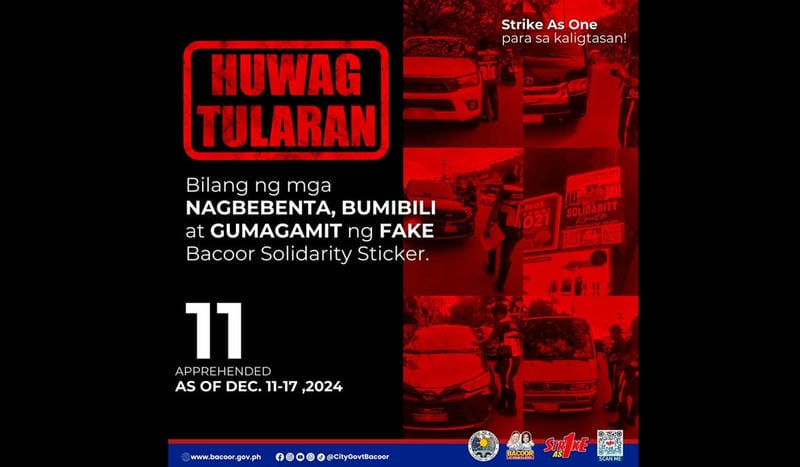 Mayor Strike Revilla Pinaigting ang Pagsugpo sa Pekeng Solidarity Stickers