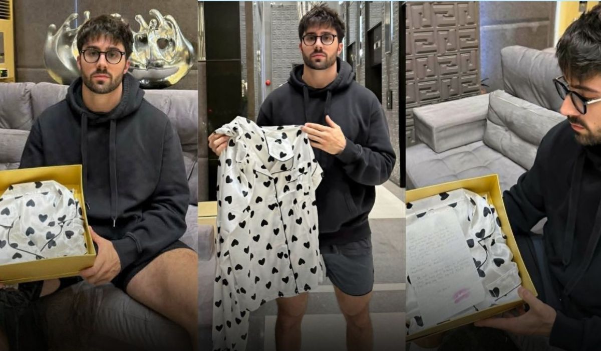 Nico Locco nabahala sa natanggap na mystery package: sino ang nagpadala ng pajama na may kiss mark?