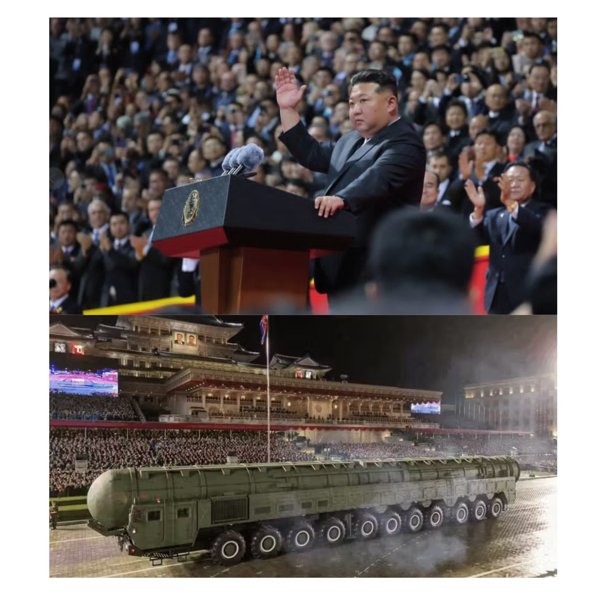 Parada militar sa North Korea,tampok ang pangmalakasang armas na Hwasong-20 intercontinental ballistic missile